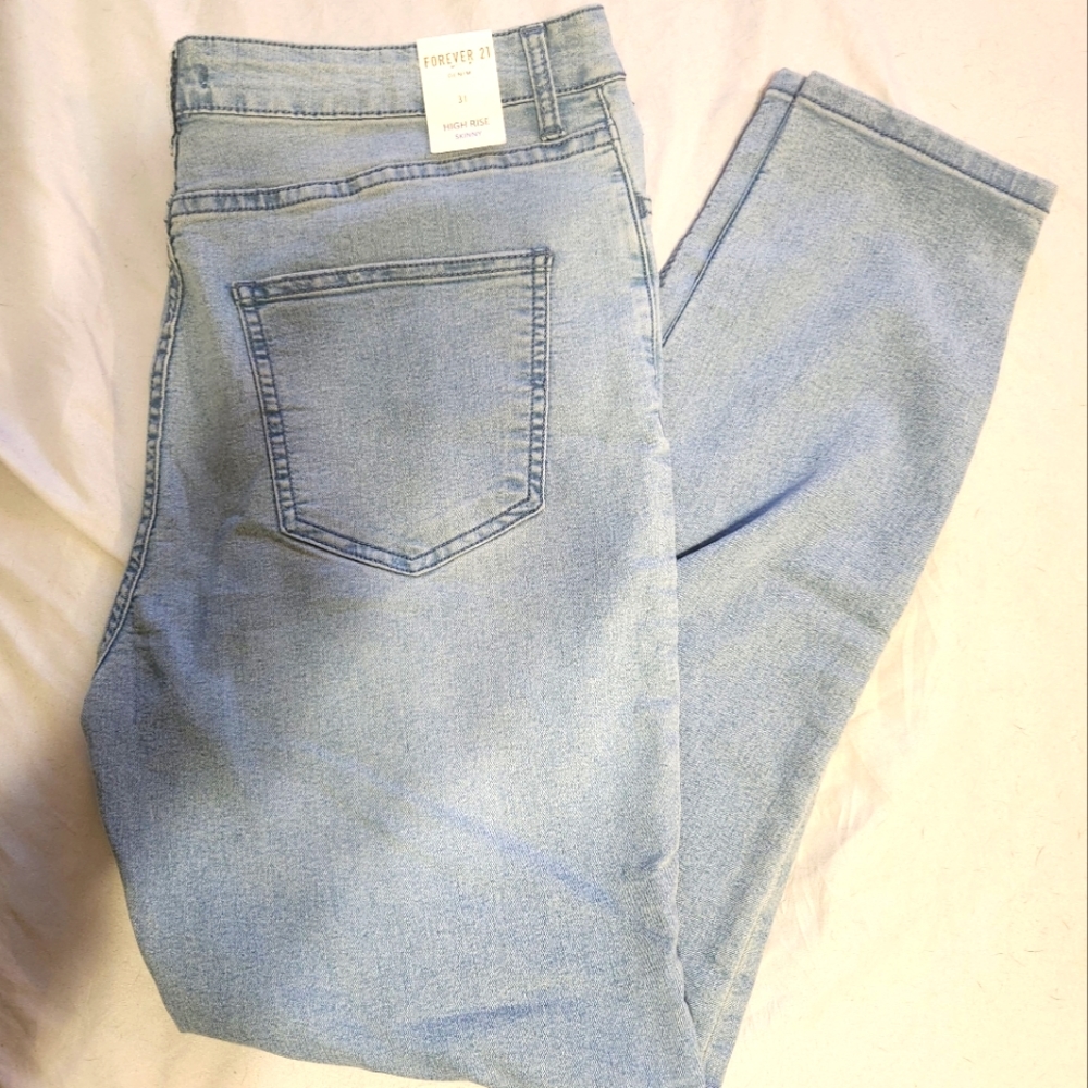 High rise jeans